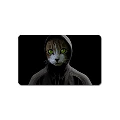 Gangsta Cat Magnet (name Card) by Valentinaart