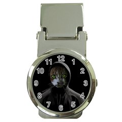 Gangsta Cat Money Clip Watches by Valentinaart