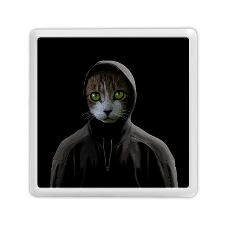 Gangsta cat Memory Card Reader (Square) 