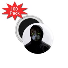 Gangsta Cat 1 75  Magnets (100 Pack)  by Valentinaart