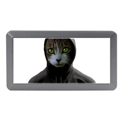 Gangsta Cat Memory Card Reader (mini) by Valentinaart