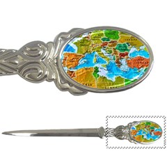 World Map Letter Openers by BangZart