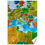 World Map Canvas 20  x 30   19.62 x28.9  Canvas - 1