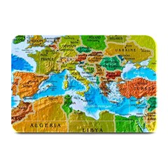 World Map Plate Mats