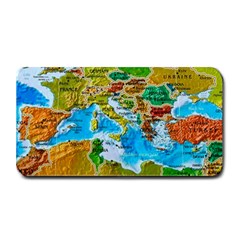 World Map Medium Bar Mats