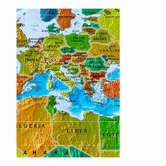 World Map Small Garden Flag (two Sides) by BangZart