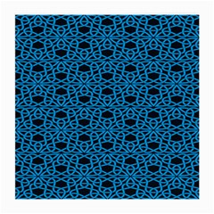 Triangle Knot Blue And Black Fabric Medium Glasses Cloth