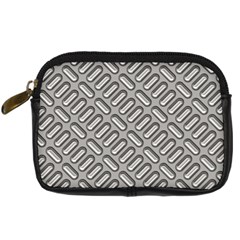 Grey Diamond Metal Texture Digital Camera Cases by BangZart