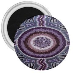 Spirit Of The Child Australian Aboriginal Art 3  Magnets by BangZart