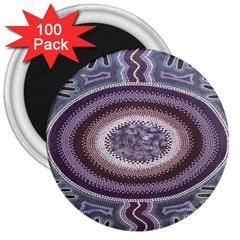 Spirit Of The Child Australian Aboriginal Art 3  Magnets (100 Pack) by BangZart