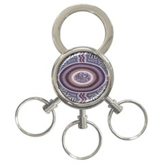 Spirit Of The Child Australian Aboriginal Art 3-ring Key Chains by BangZart