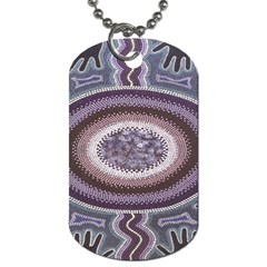 Spirit Of The Child Australian Aboriginal Art Dog Tag (two Sides)