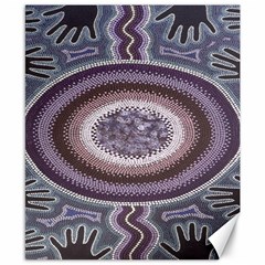 Spirit Of The Child Australian Aboriginal Art Canvas 8  X 10  by BangZart