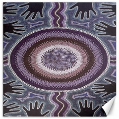 Spirit Of The Child Australian Aboriginal Art Canvas 12  X 12  