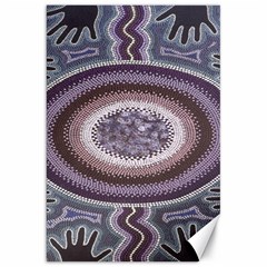 Spirit Of The Child Australian Aboriginal Art Canvas 20  X 30  