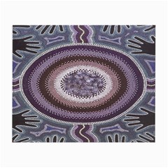 Spirit Of The Child Australian Aboriginal Art Small Glasses Cloth (2-side)