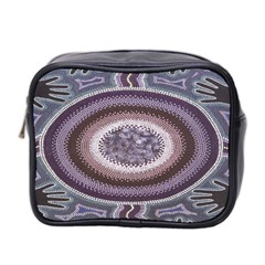 Spirit Of The Child Australian Aboriginal Art Mini Toiletries Bag 2-side by BangZart