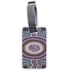 Spirit Of The Child Australian Aboriginal Art Luggage Tags (one Side)  by BangZart