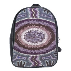 Spirit Of The Child Australian Aboriginal Art School Bags (xl)  by BangZart