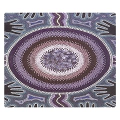 Spirit Of The Child Australian Aboriginal Art Double Sided Flano Blanket (small)  by BangZart