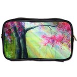 Forests Stunning Glimmer Paintings Sunlight Blooms Plants Love Seasons Traditional Art Flowers Sunsh Toiletries Bags 2-Side Front