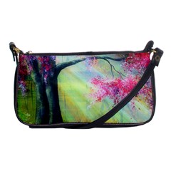 Forests Stunning Glimmer Paintings Sunlight Blooms Plants Love Seasons Traditional Art Flowers Sunsh Shoulder Clutch Bags by BangZart