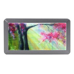 Forests Stunning Glimmer Paintings Sunlight Blooms Plants Love Seasons Traditional Art Flowers Sunsh Memory Card Reader (mini) by BangZart