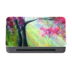 Forests Stunning Glimmer Paintings Sunlight Blooms Plants Love Seasons Traditional Art Flowers Sunsh Memory Card Reader With Cf by BangZart