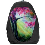 Forests Stunning Glimmer Paintings Sunlight Blooms Plants Love Seasons Traditional Art Flowers Sunsh Backpack Bag Front