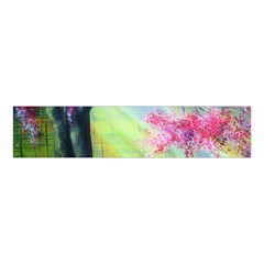 Forests Stunning Glimmer Paintings Sunlight Blooms Plants Love Seasons Traditional Art Flowers Sunsh Velvet Scrunchie by BangZart