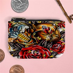 Flower Art Traditional Mini Coin Purses by BangZart