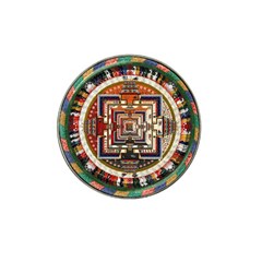 Colorful Mandala Hat Clip Ball Marker by BangZart