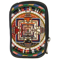 Colorful Mandala Compact Camera Cases by BangZart