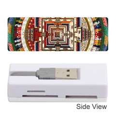 Colorful Mandala Memory Card Reader (stick)  by BangZart