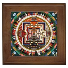 Colorful Mandala Framed Tiles by BangZart