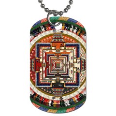 Colorful Mandala Dog Tag (one Side) by BangZart