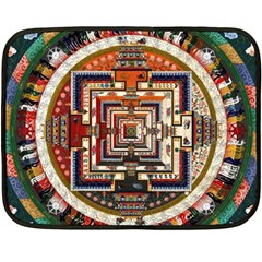 Colorful Mandala Fleece Blanket (mini)