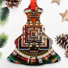 Colorful Mandala Ornament (christmas Tree)  by BangZart