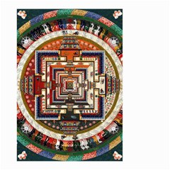 Colorful Mandala Small Garden Flag (two Sides)