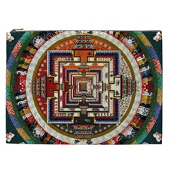 Colorful Mandala Cosmetic Bag (xxl) 