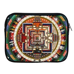 Colorful Mandala Apple Ipad 2/3/4 Zipper Cases by BangZart