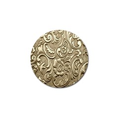 Golden European Pattern Golf Ball Marker (4 Pack) by BangZart