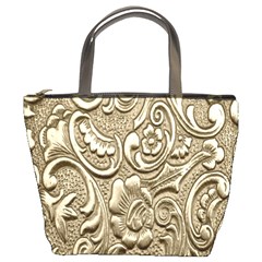 Golden European Pattern Bucket Bags by BangZart