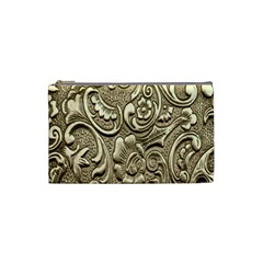 Golden European Pattern Cosmetic Bag (small)  by BangZart