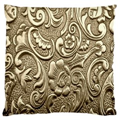 Golden European Pattern Large Cushion Case (two Sides) by BangZart