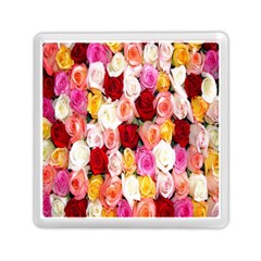 Rose Color Beautiful Flowers Memory Card Reader (square)  by BangZart