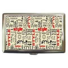 Backdrop Style With Texture And Typography Fashion Style Cigarette Money Cases by BangZart