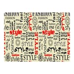 Backdrop Style With Texture And Typography Fashion Style Double Sided Flano Blanket (Mini)  35 x27  Blanket Front