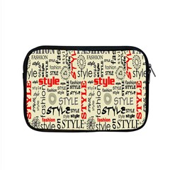 Backdrop Style With Texture And Typography Fashion Style Apple Macbook Pro 15  Zipper Case by BangZart