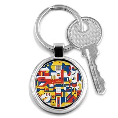 Hide And Seek Key Chains (round) 